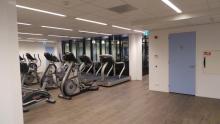 Complete verdieping getransformeerd in sportschool Almere